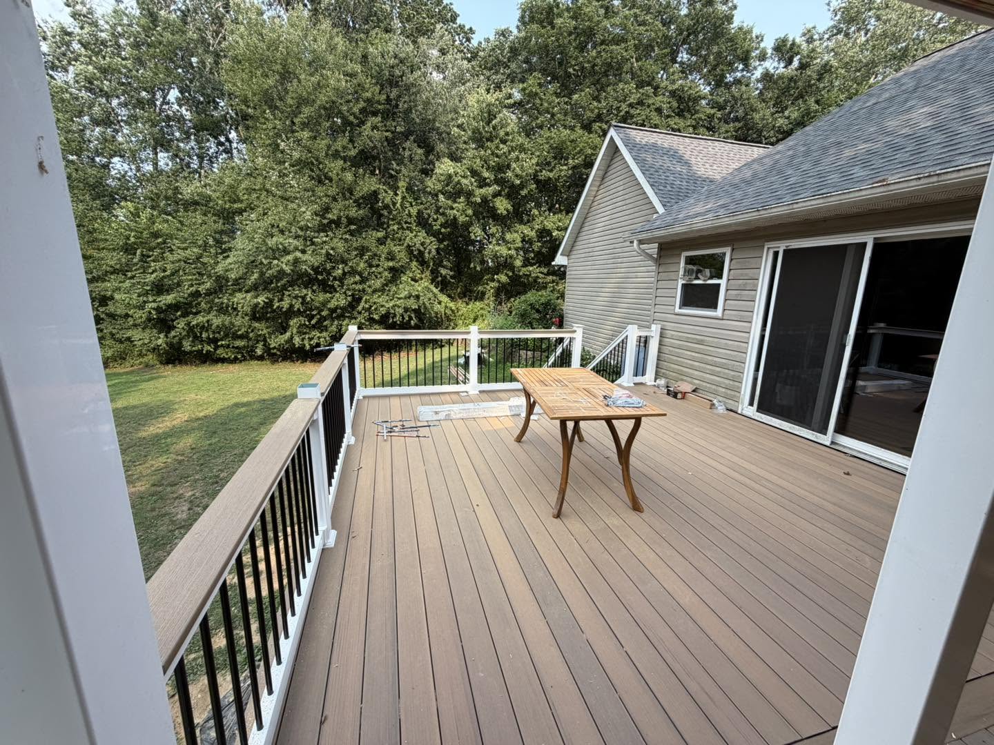 patio deck remodel